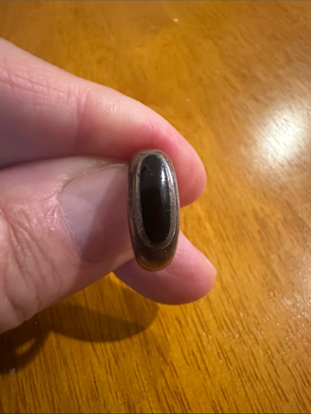 Black Smart Ring Wearable - Unbranded